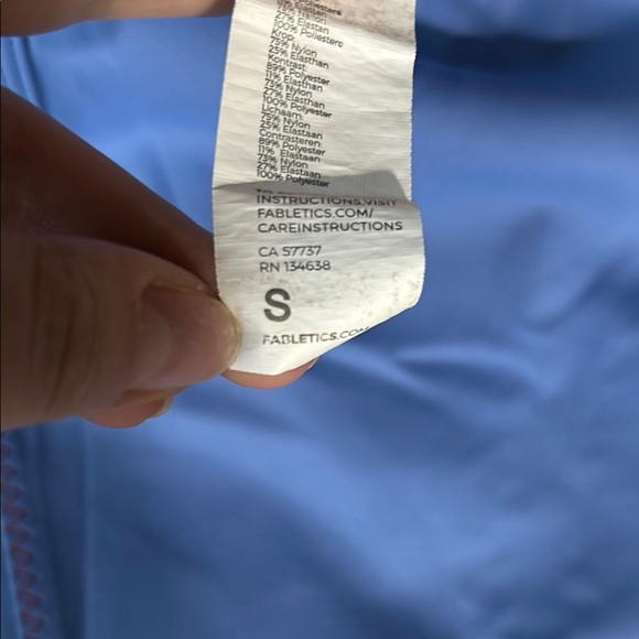 Blue Floral Activewear Set - Picture 4 of 10